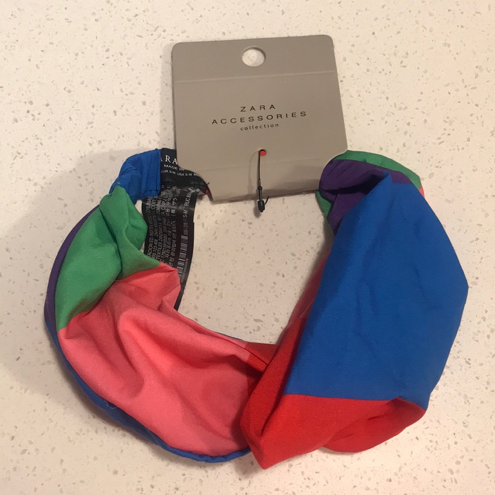 Zara Printed Knot Headband